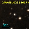 2MASS J02355617+6103318