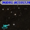 [MJD95] J023357.70+611603.5