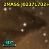 2MASS J02371702+6126168
