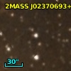 2MASS J02370693+6127502