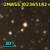 2MASS J02365182+6128345
