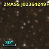 2MASS J02364249+6138096