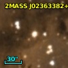 2MASS J02363382+6122376