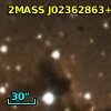 2MASS J02362863+6124322
