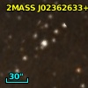 2MASS J02362633+6127283