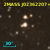 2MASS J02362207+6135392