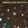 2MASS J02355575+6125305