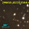 2MASS J02353564+6127454