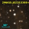 2MASS J02353369+6136285