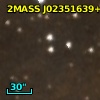 2MASS J02351639+6121297