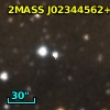 2MASS J02344562+6126142