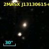 2MASX J13130615+2939576