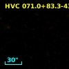 HVC 071.0+83.3-431