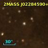2MASS J02284590+6123317