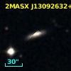 2MASX J13092632+2824560