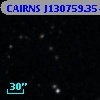 CAIRNS J130759.35+292848.5