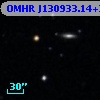 OMHR J130933.14+285847.7