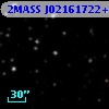 2MASS J02161722+6033228