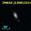 2MASX J13081323+2850524