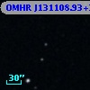OMHR J131108.93+273635.6