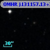 OMHR J131157.13+284353.4