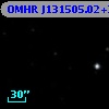 OMHR J131505.02+281243.5
