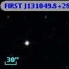 FIRST J131049.8+285428