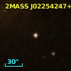 2MASS J02254247+6155008