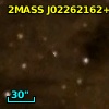 2MASS J02262162+6157550