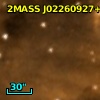 2MASS J02260927+6157318