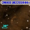 2MASS J02255844+6158493