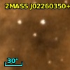 2MASS J02260350+6202324
