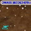 2MASS J02262479+6205466