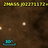 2MASS J02271172+6202142