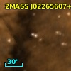 2MASS J02265607+6205408