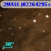 2MASS J02264295+6205569