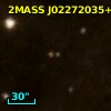 2MASS J02272035+6154563