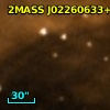 2MASS J02260633+6156033
