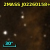 2MASS J02260158+6208559