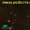 2MASS J02261776+6209218
