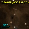 2MASS J02262570+6218009