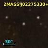 2MASS J02275330+6209173