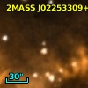 2MASS J02253309+6204111