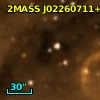 2MASS J02260711+6158414