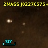 2MASS J02270575+6156156