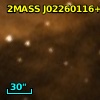 2MASS J02260116+6156151