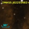 2MASS J02255482+6208290
