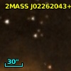 2MASS J02262043+6208284