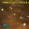 2MASS J02270516+6208164