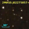 2MASS J02275857+6210218